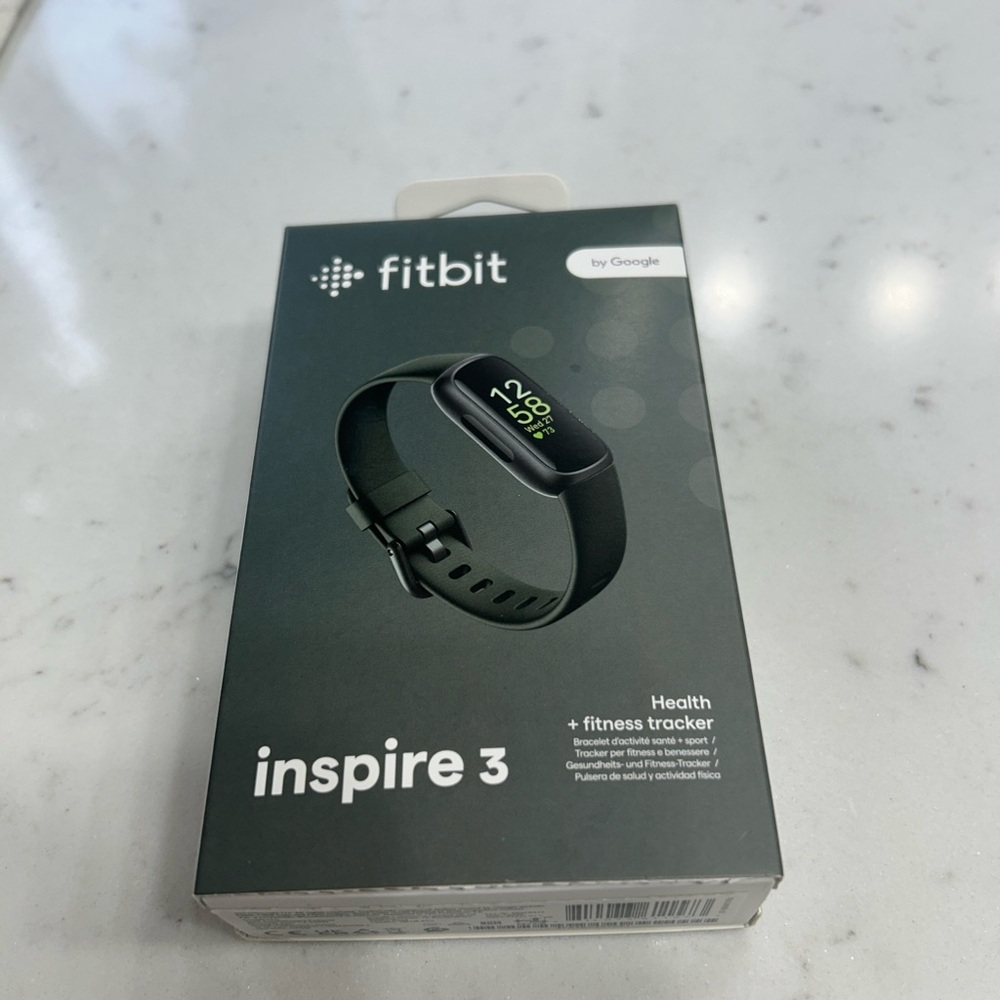 Fitbit Inspire 3 Black Fitness Tracker